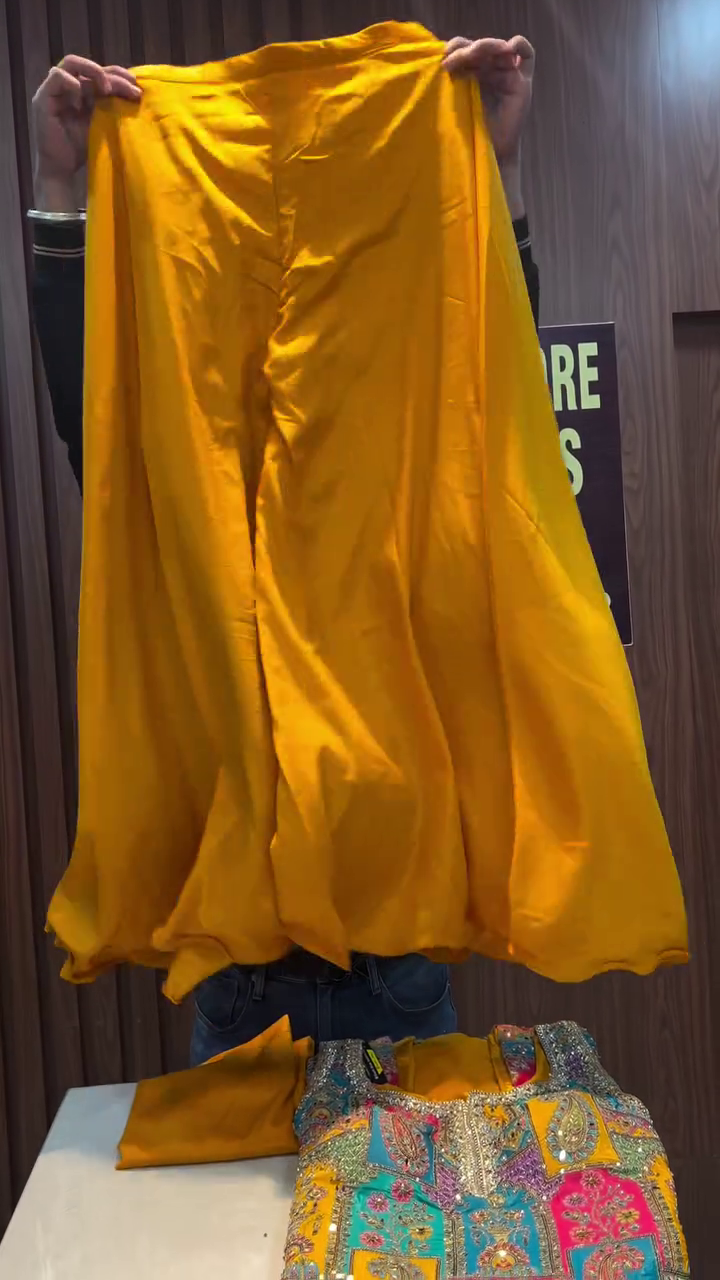 Luxury Multicolor Embroidered Kurti